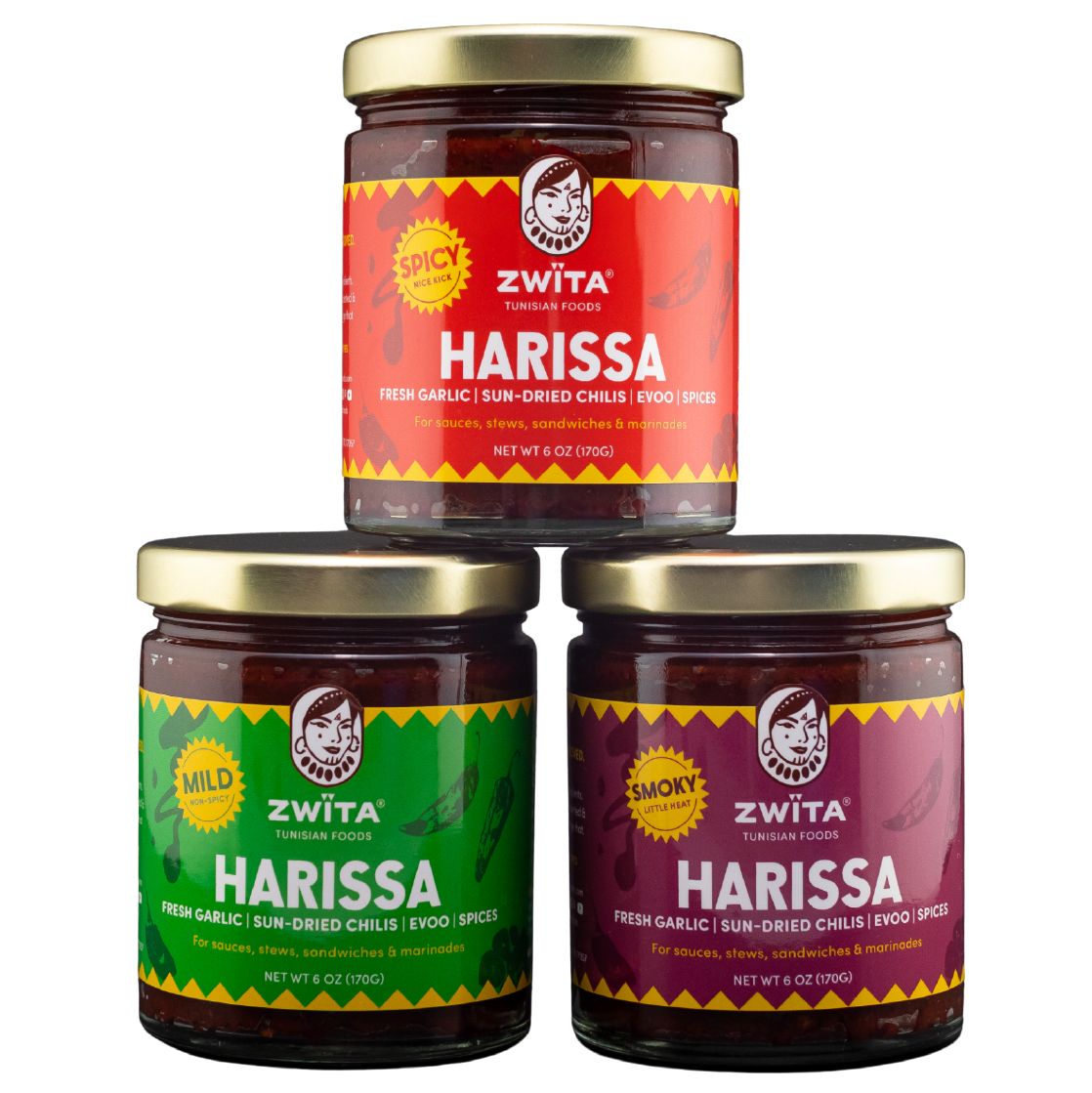 Traditional Harissa Variety Pack