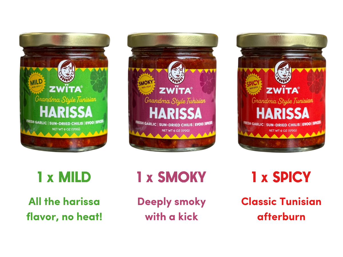 Zwita Traditional Harissa Variety Pack | Zwïta